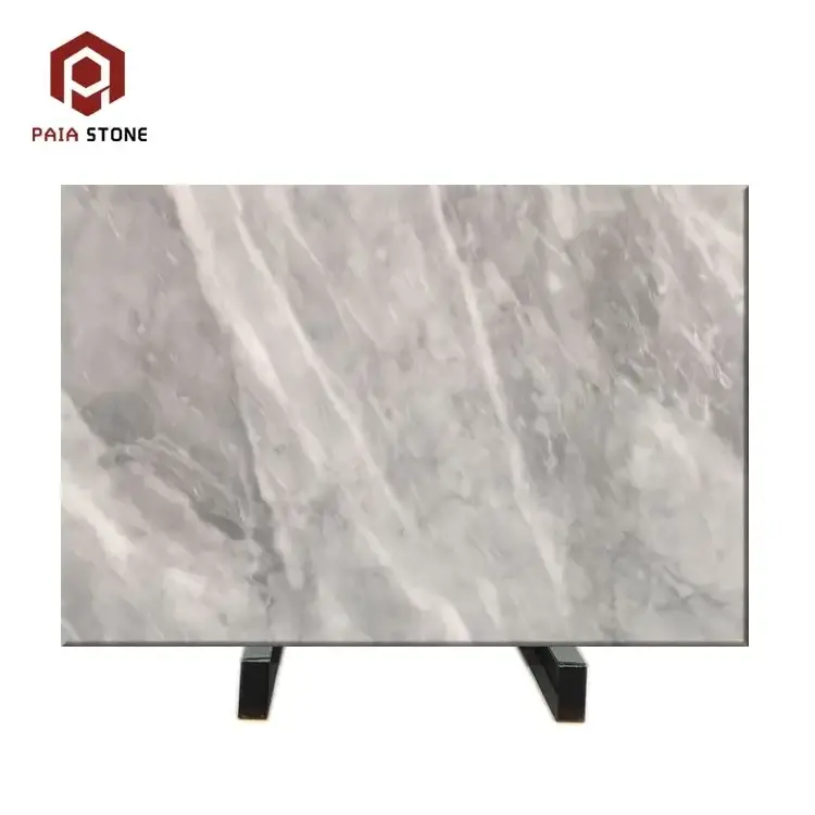 Factory Price Grey Marble Polished Wall Floor for Tiles Natural Grey Emperador Marble Slab Countertop And Table Top