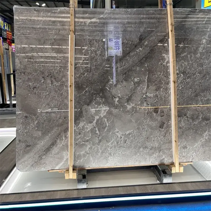 Polished Athens Grey Marble Slabs Tiles For Home Floor Wall Hot Sale Grey Marble For Bathroom Wall Decor