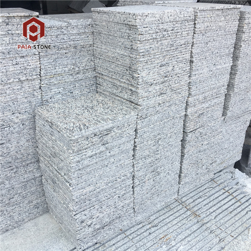 Chinese G603 Sesame White Granite Veneer Sheet Tiles Price Slab Per M2 Granite Thin Wall Tile