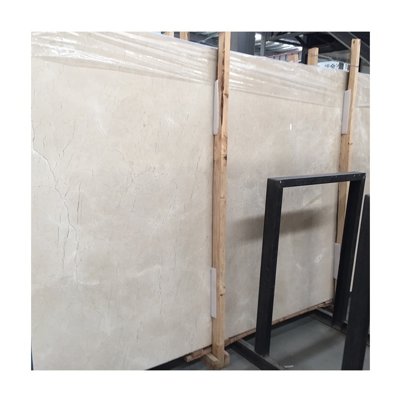 Customized Size Crema Marfil Marble Slabs And Tiles For Floor and Wall Good Price Cream Marfil Beige Marble Tiles