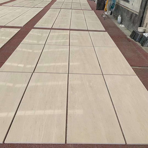 Wholesale China Fossil Wood Marble Floor Tile For Hotel Home High Quality Fossil Wood Beige Limestone Wall Tiles