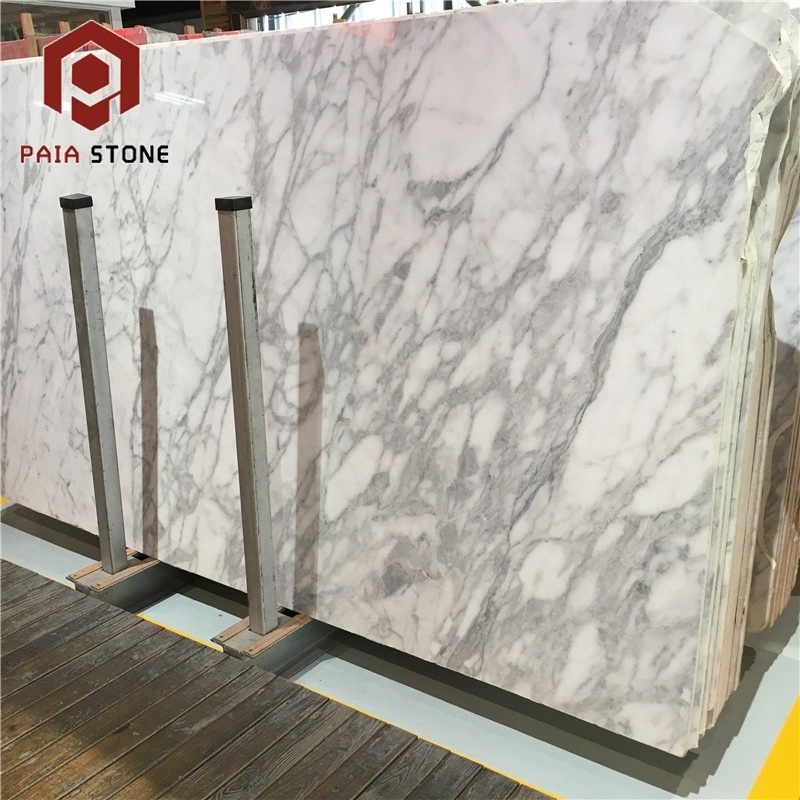 luxury cheap chinese faux arabescato marble slab price