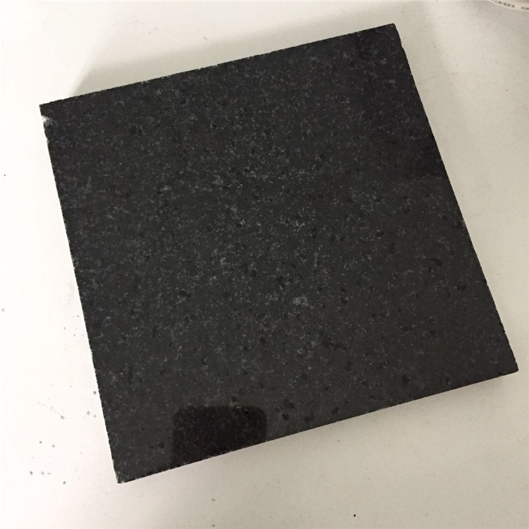 Nero impala polished black granite big stone African Zimbabwe black granite wall floor tiles precision granite surface plate