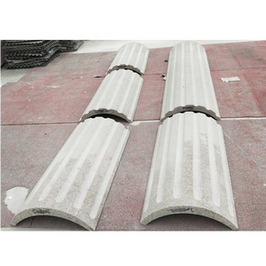 Morden style customized house pillar designs natural stone interior granite column