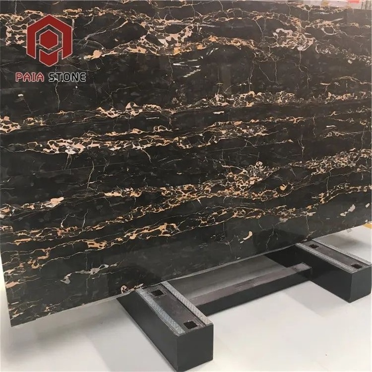 Italian Marble Black And Gold FlowerPortoro Athens Black  Extra Natura Black Marble