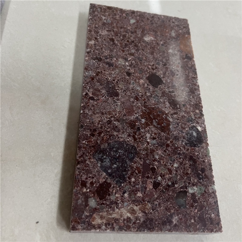 Cheap China Red Porphyry Stone Tiles For Outdoor Floor Flamed Red Granite Paving Stone brown granite steps