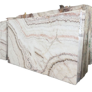 Backlight Translucent Polished Rainbow Slab Stone Onyx