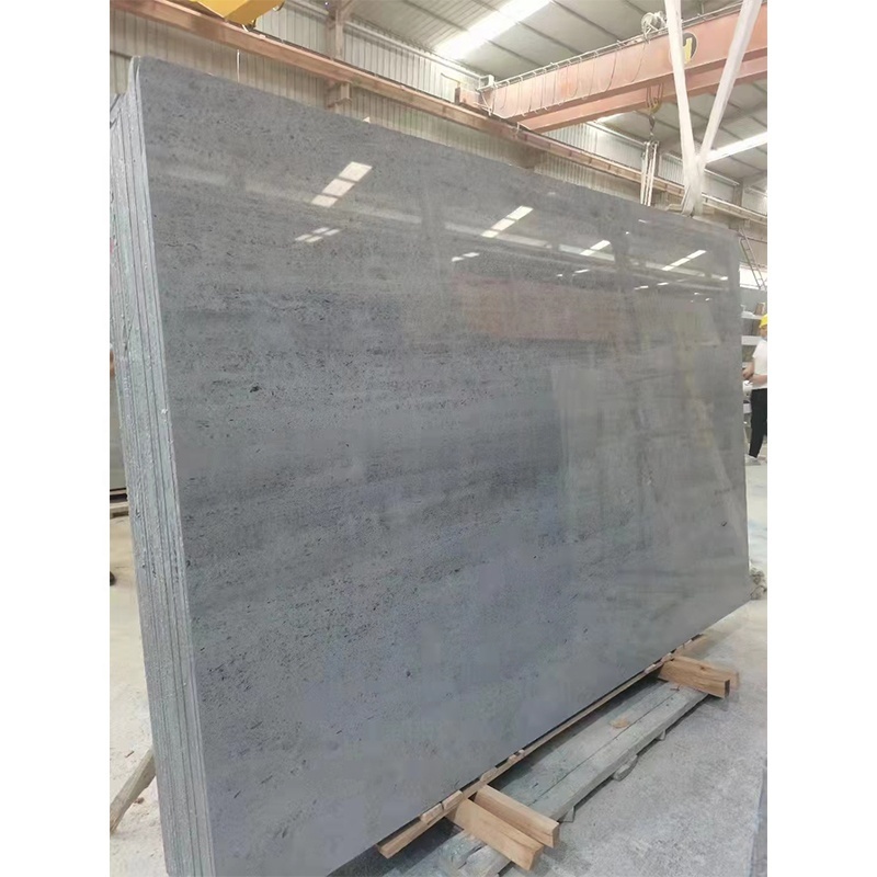 China Grey Limestone Sandblasted Blue Limestone Tiles Moon Grey Marble Ties Honed For Flooring And Wall Panels