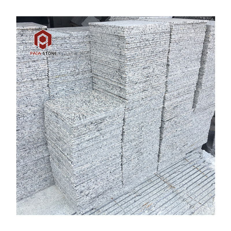 Chinese G603 Sesame White Granite Veneer Sheet Tiles Price Slab Per M2 Granite Thin Wall Tile