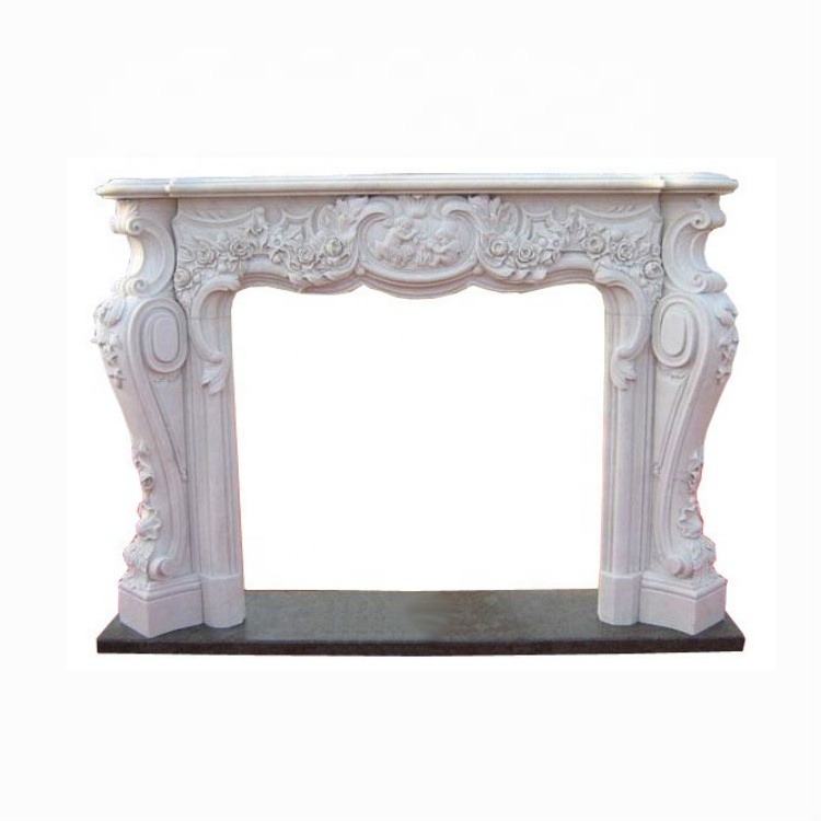 Stone Fireplace Marble Carved Stone Fireplace  Personal Smallmini Fireplace Indooroutdoor