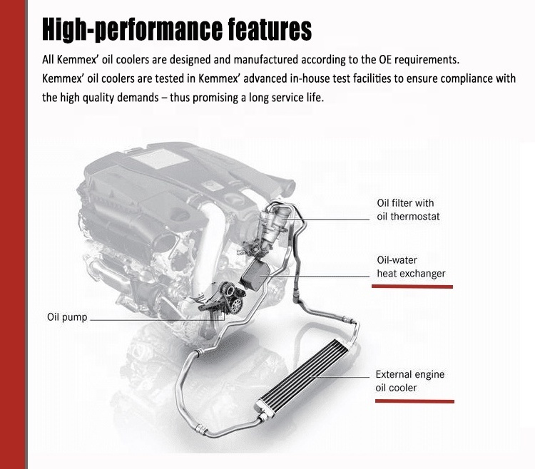 Universal aftermarket AT automatic transmission engine oil coolers for cars sale