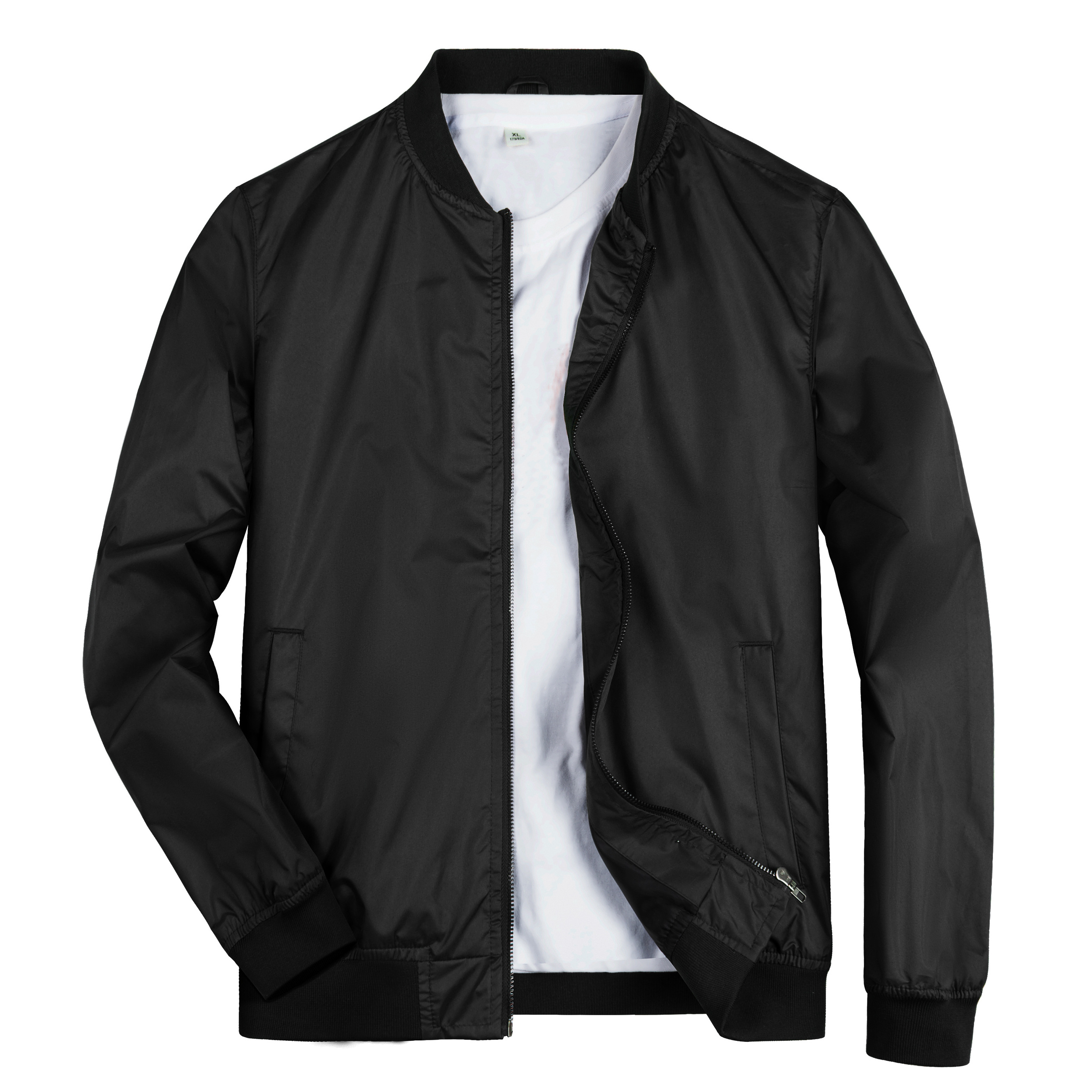 2022 Mens Bomber Casual Jacket Lightweight Slim Fit Softshell Windbreaker Men's Jackets Coats