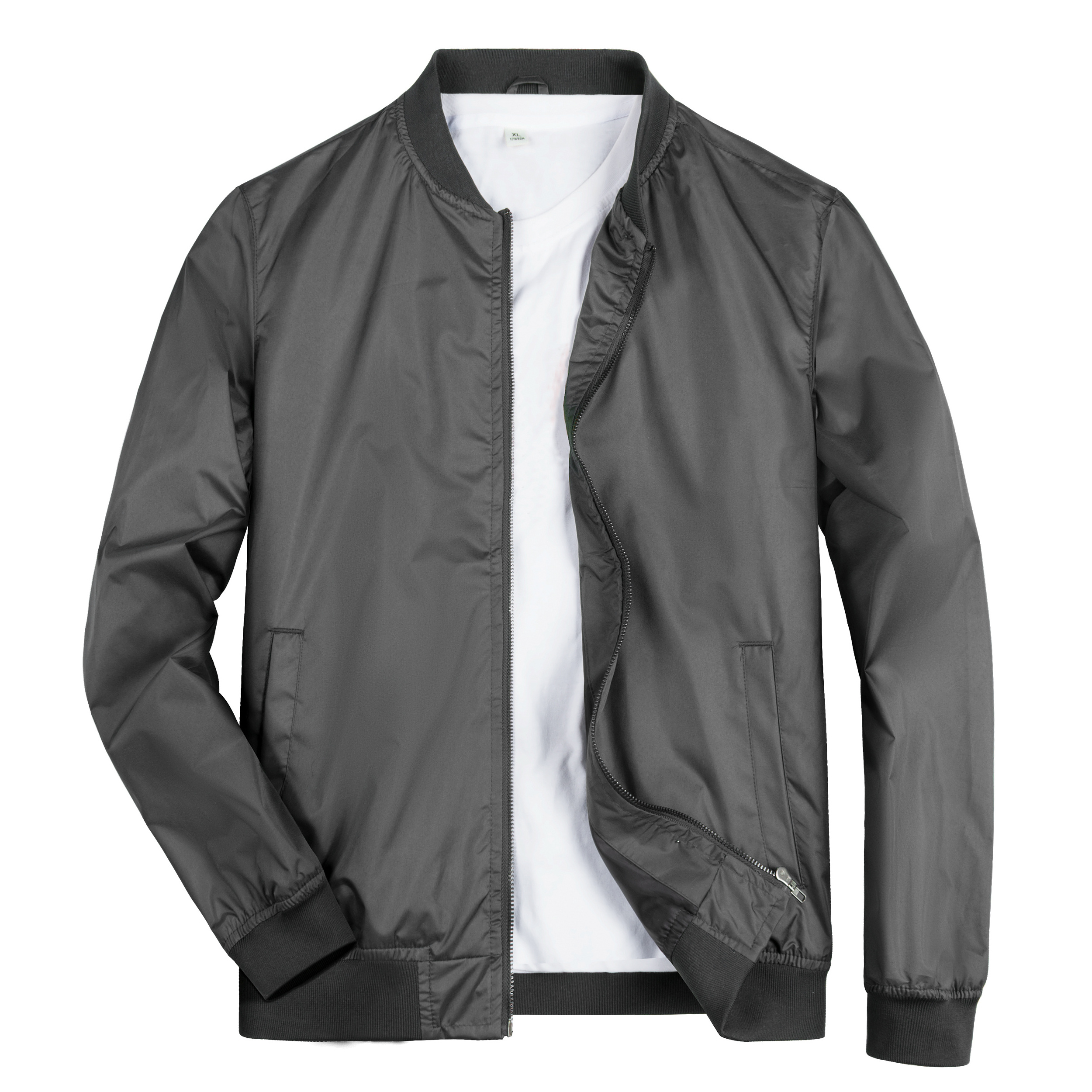 2022 Mens Bomber Casual Jacket Lightweight Slim Fit Softshell Windbreaker Men's Jackets Coats