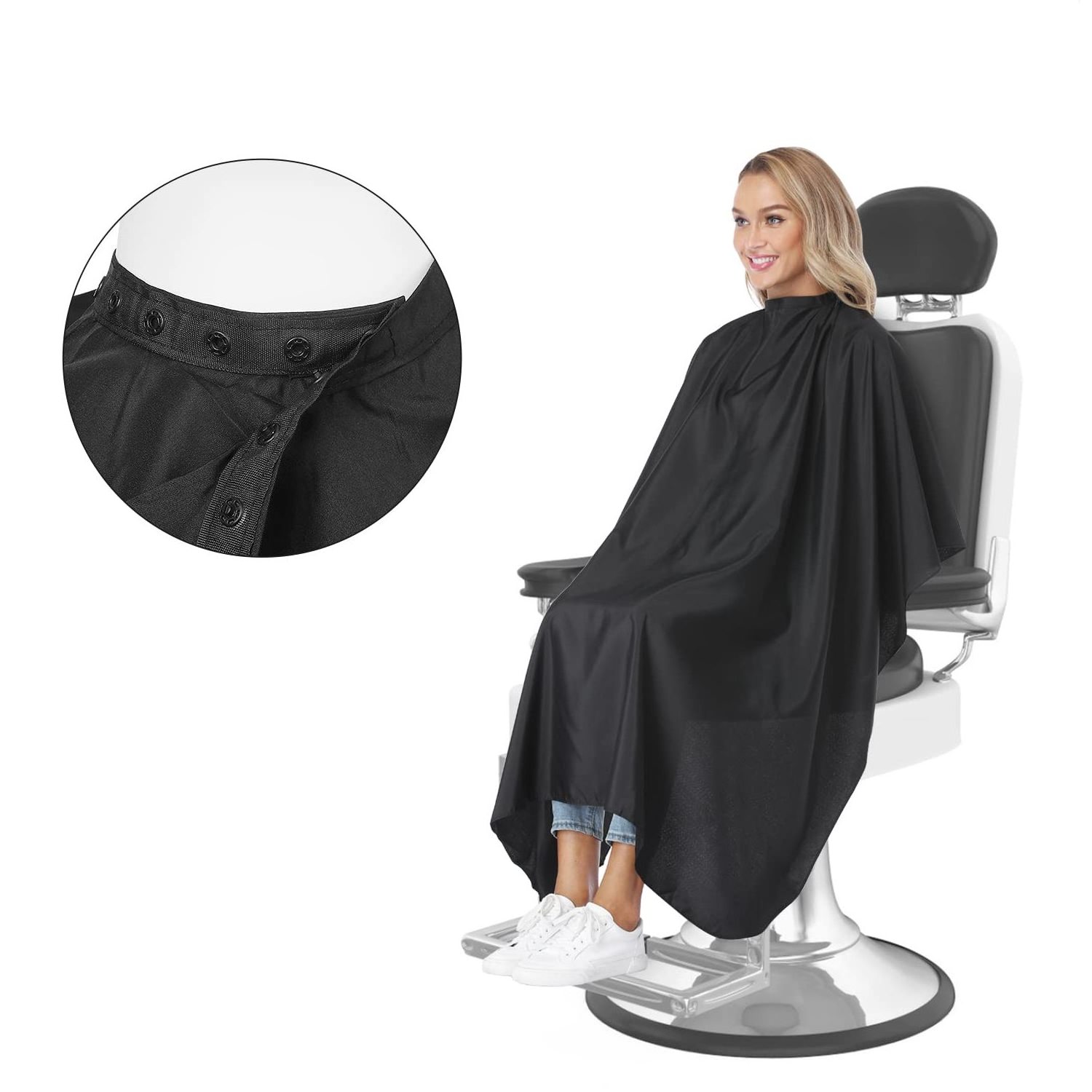 Factory Custom Printed Hairdressing Cape Hair Salon Cape