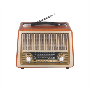 Style FM/AM/SW Portable Built-in Speaker BT/USB/TF Handheld Rechargeable AC/DC Radio OEM Factory Direct Sale Hot Selling Retro