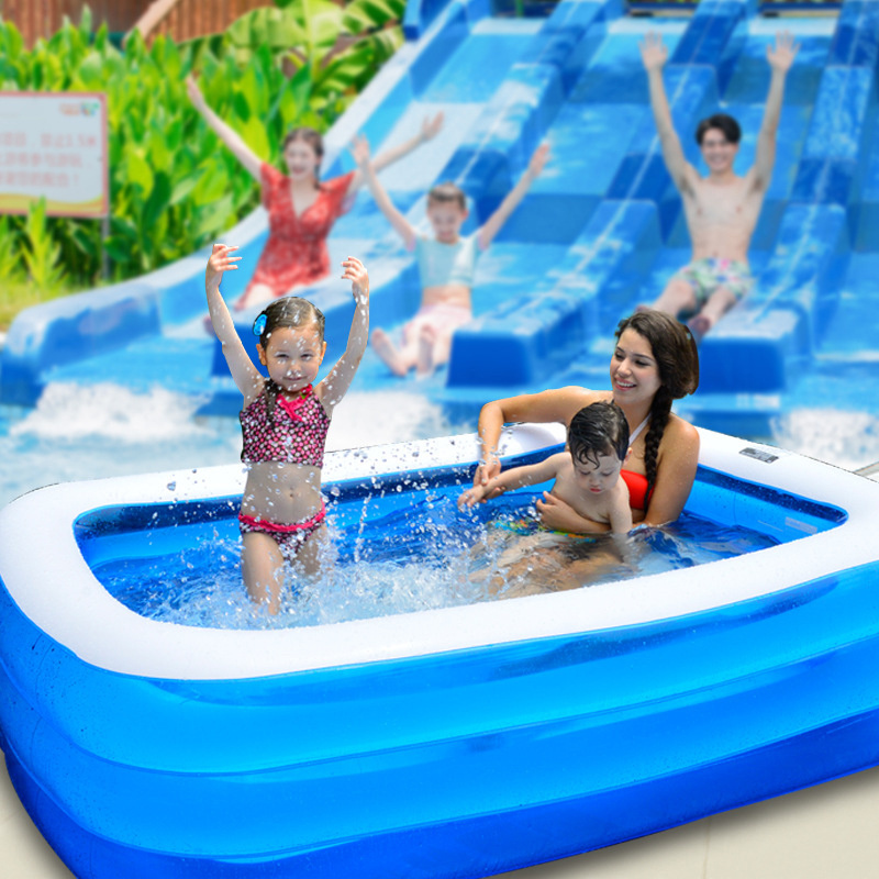 Professional wave machine kolam table tank pool fencing ball for child.inflatable toy folding ocean renang anak million 6ft