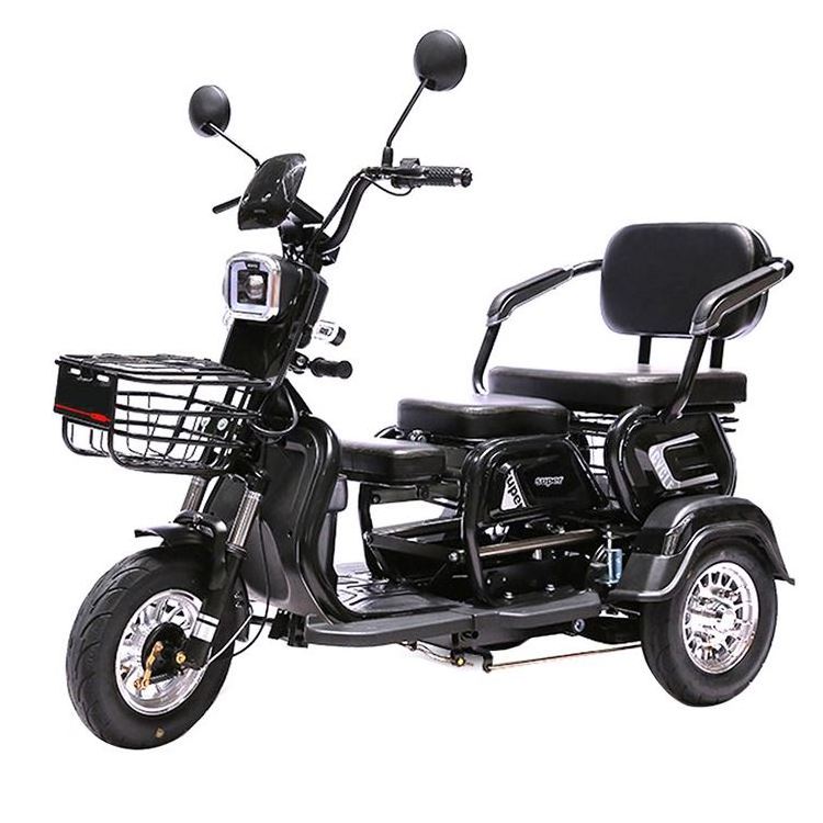 New Style Double Seat Adult 3 Wheel Bicycle Electric Tricycles tricycle electric bike For Elder