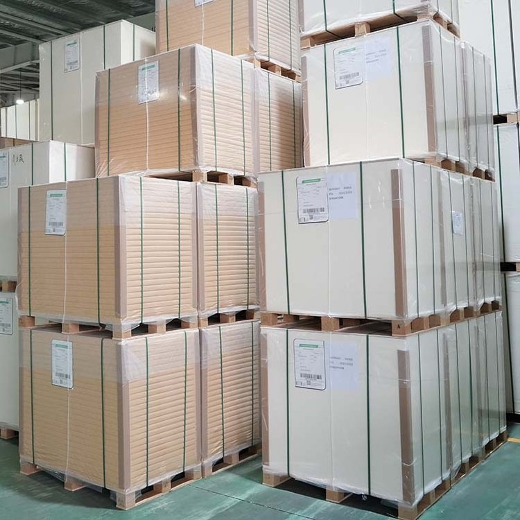 ningbo fold 250 gsm bleach board 190gsm-400gsm c1s fbb white cardboard c1s ivory board for carton paper packaging box