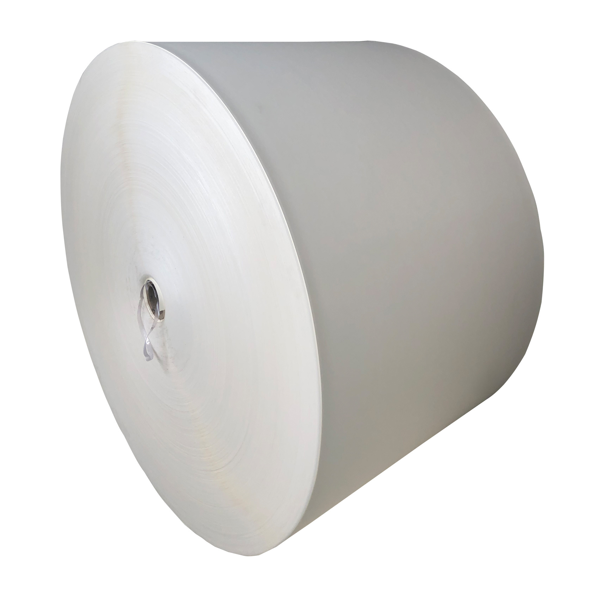 pe coated paper roll for paper cups Coated paper by 100% biodegradable material PLA for cups/bowls  for flexo printing