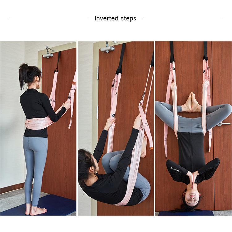 Adjustable Handstand Training Device For Dancing Ballet Yoga Lover Air Yoga Door Hammock Swing Wall Aerial Yoga Hammock Door