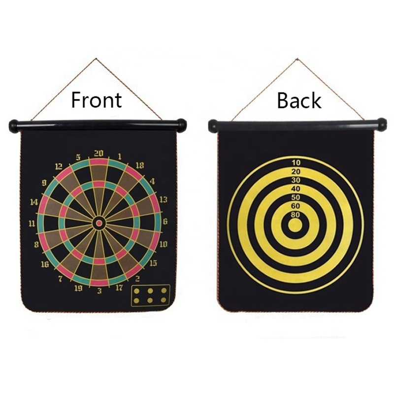 shooting target game custom magnetic dartboard with plastic wing darts and sticky balls for kids dart toy