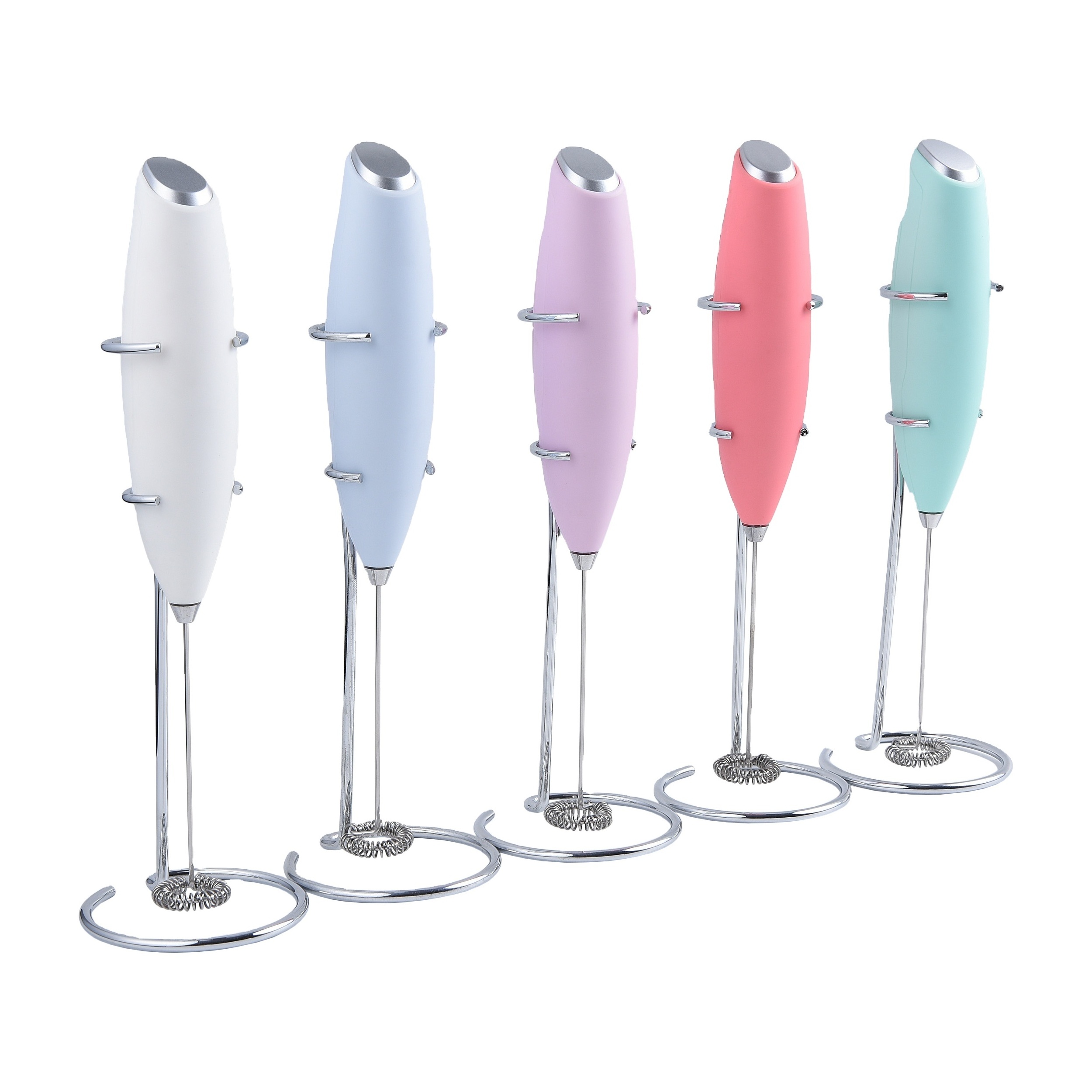 Cappuccino Battery Handheld Automatic Manual Milk Frother,Hand Electric Milk Frother& Milk Coffee Frother