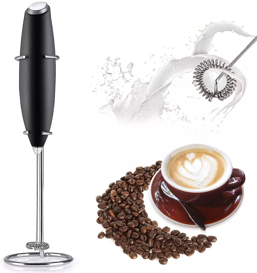 2024 Top Sale coffee  whisk battery Operated Milk  Mixer Blender  Beater Foam Maker  Electric Handheld milk frother