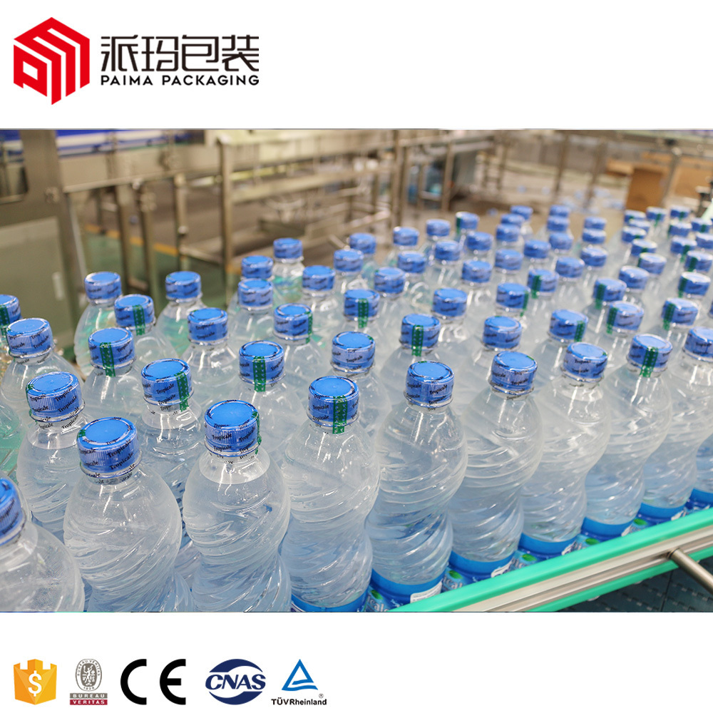 Factory Price Automatic Filling Small Scale Pure Drinking Spring Mineral Water Bottling Machine