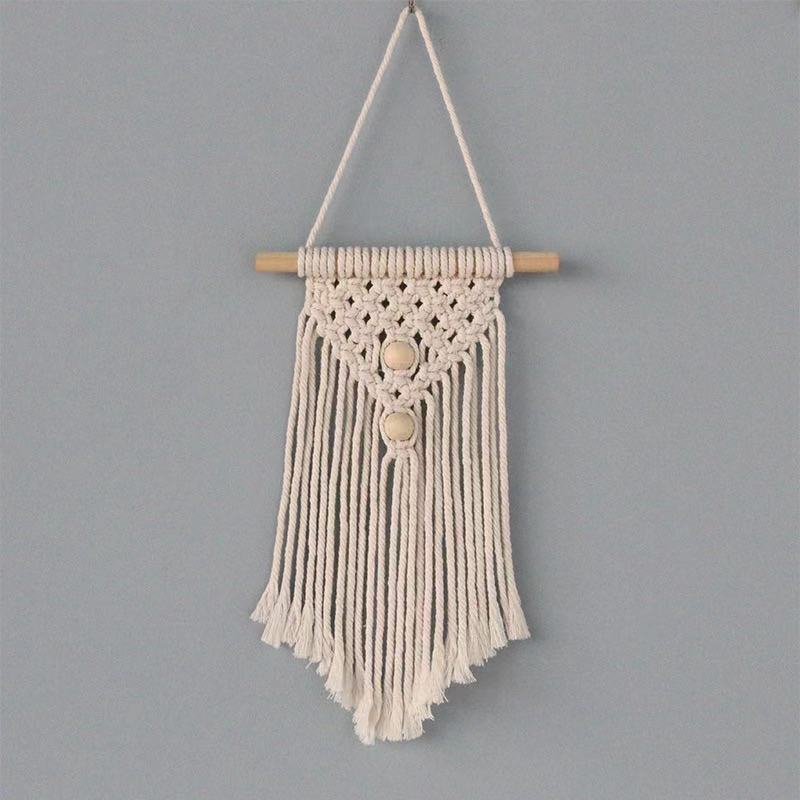 handmade diy macrame feature shelf walltapestry wall hanging decor shelf 1 tier