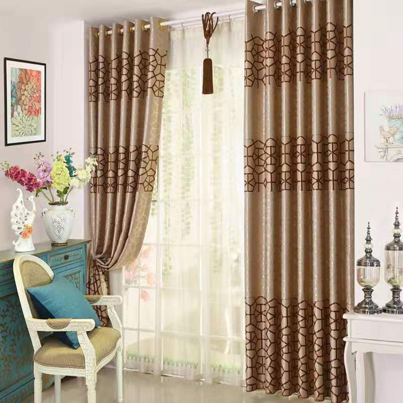 Hot sell european style polyester design custom curtain for kid bedroom