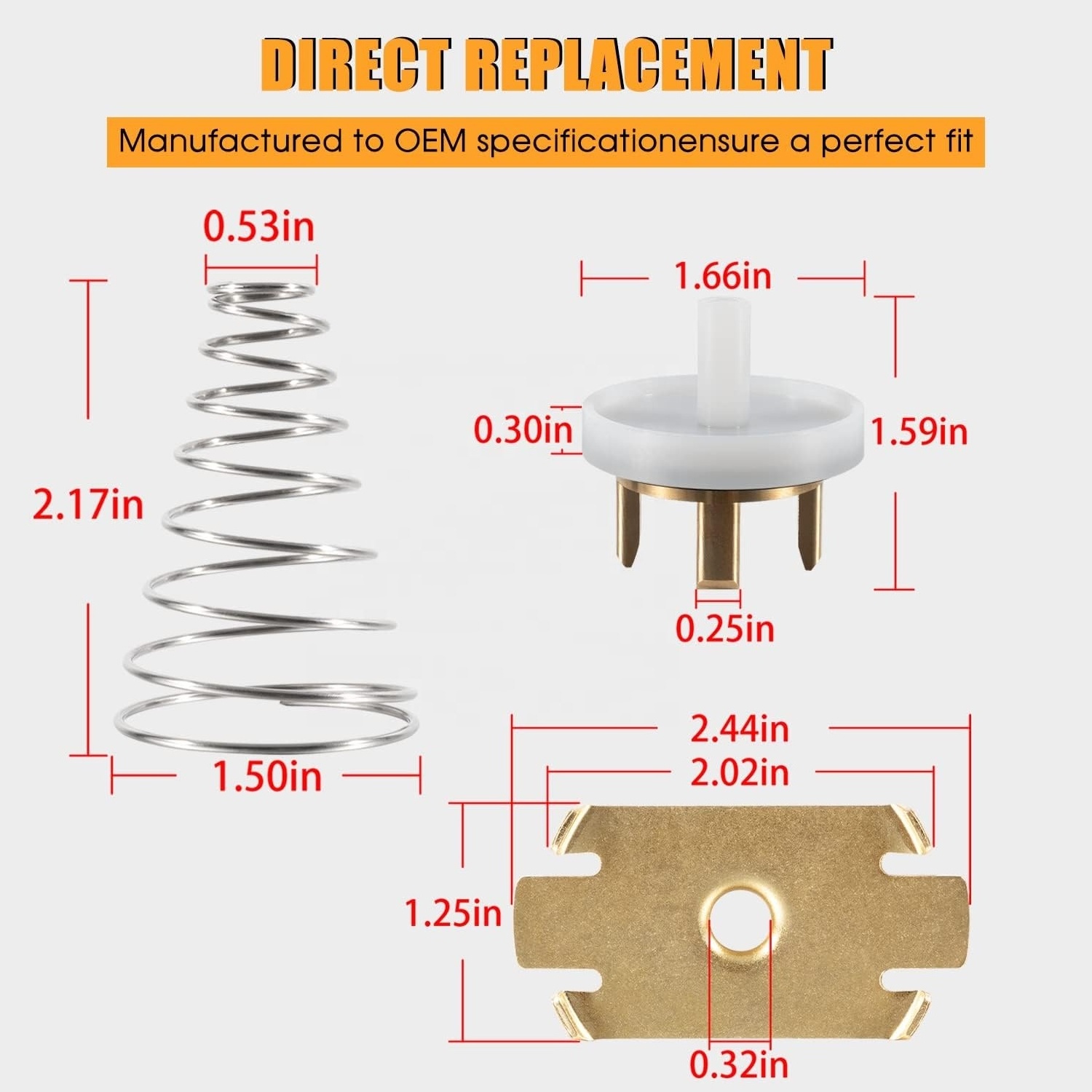 905-052 765 Check Valve Assembly Repair Kit Fit for Febco Model 1