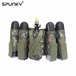 4+1 Pod and Tank Paintball Harness with Body Wrap