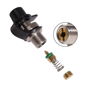 1/8 NPT one way valve fill nipples PCP Paintball 1/8BSPP Thread Pneumatic Quick Coupler Male Plug 8MM