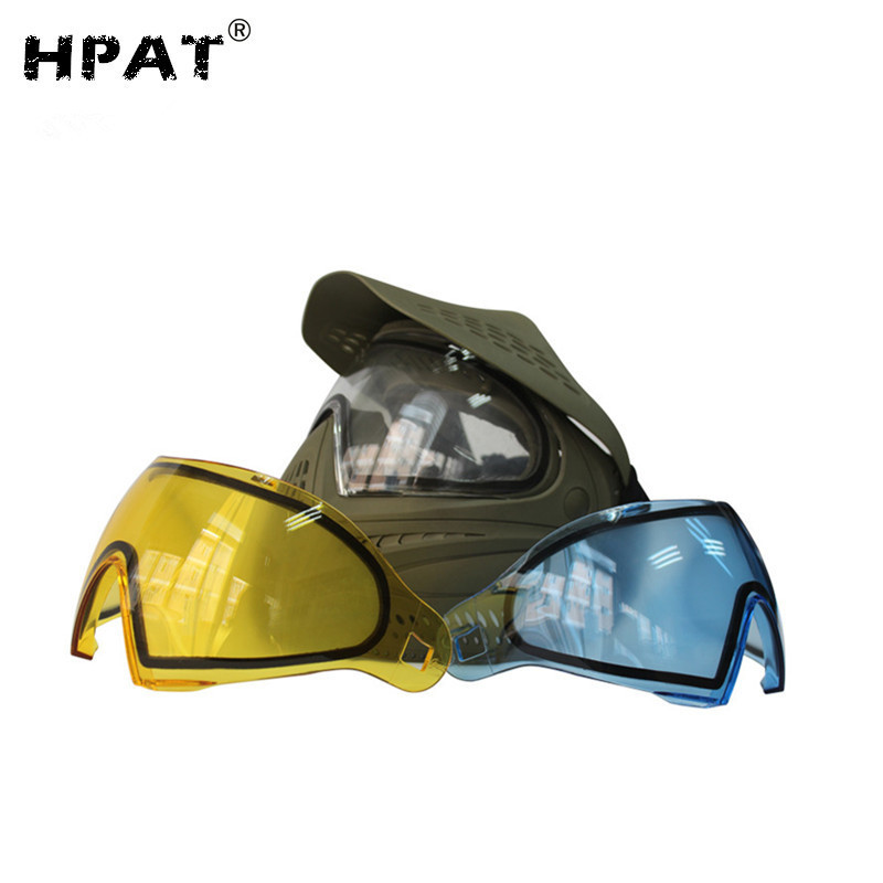 Paintball Mask with DYE I4 Thermal Lens