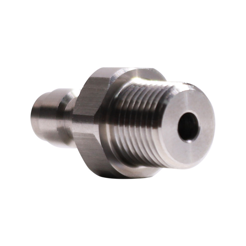 Male Thread M11*1 or M12*1 Stainless Steel Paintball PCP Charging Hose EXTENDED Quick Coupling Socket with 8mm Nipple Nozzle