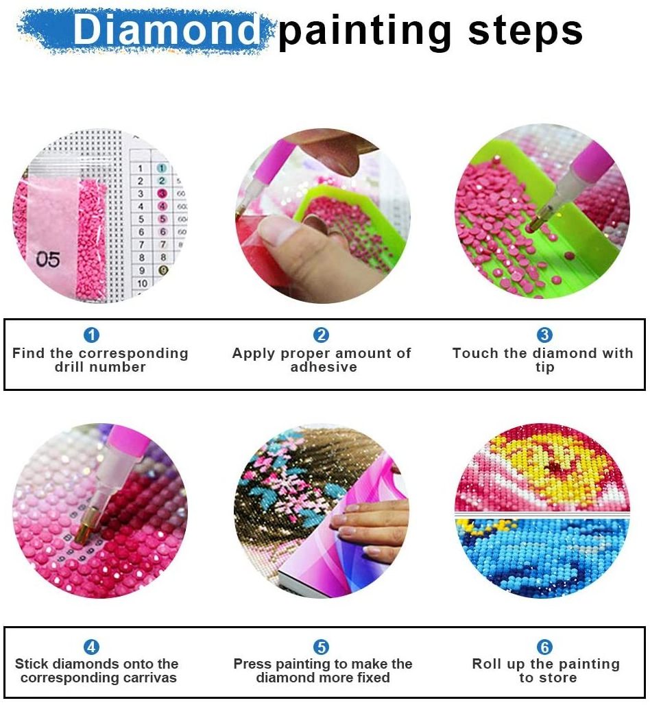 paint boy WB2270 wholesale 5D Full Drill Rhinestone other paintings self adhesive canvas painting exquisite DIY diamond painting