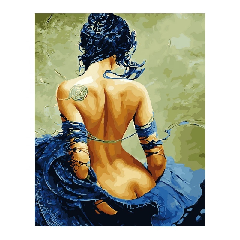 Paintboy Modern Painting Naked Beautiful Sexy Girl Nude Art Wall Frame Picture Art