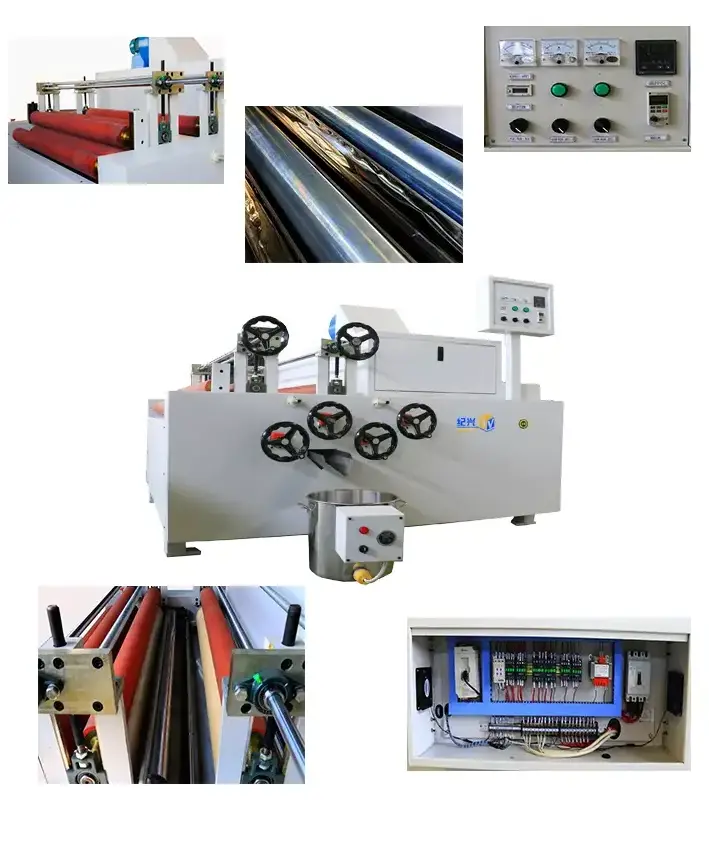 Carpentry Tools Back Coating Machine For Cabinet/Floor Wood ...