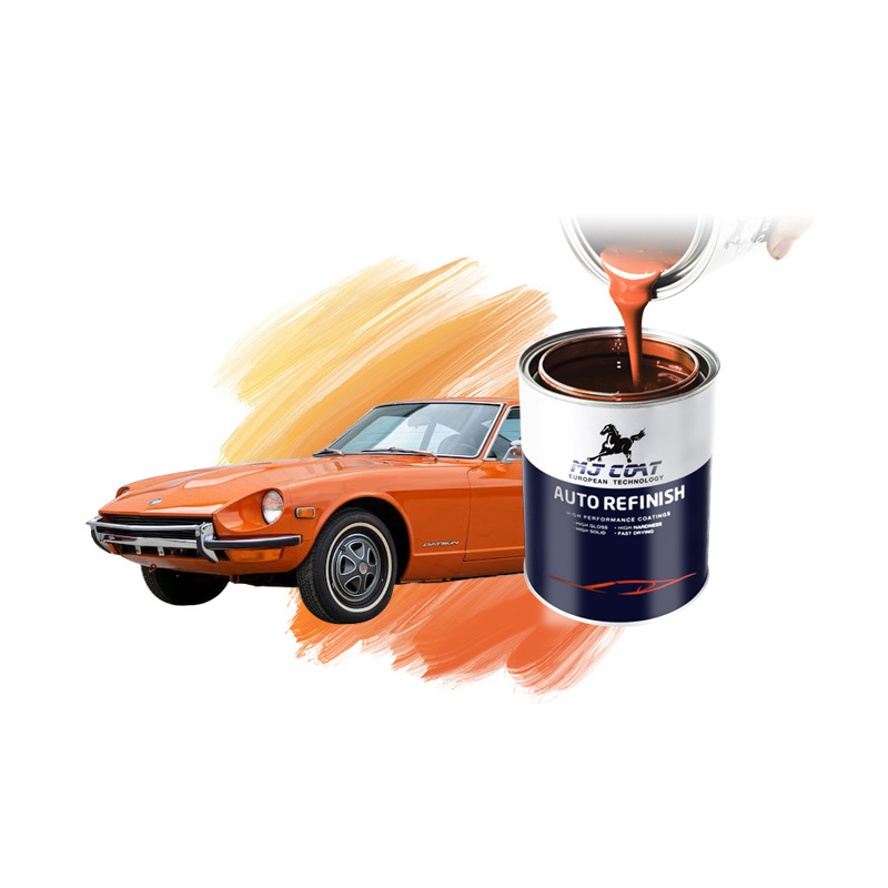 Chip And Scuff Resistance Smooth Application Finish Auto Paint Car Refinish