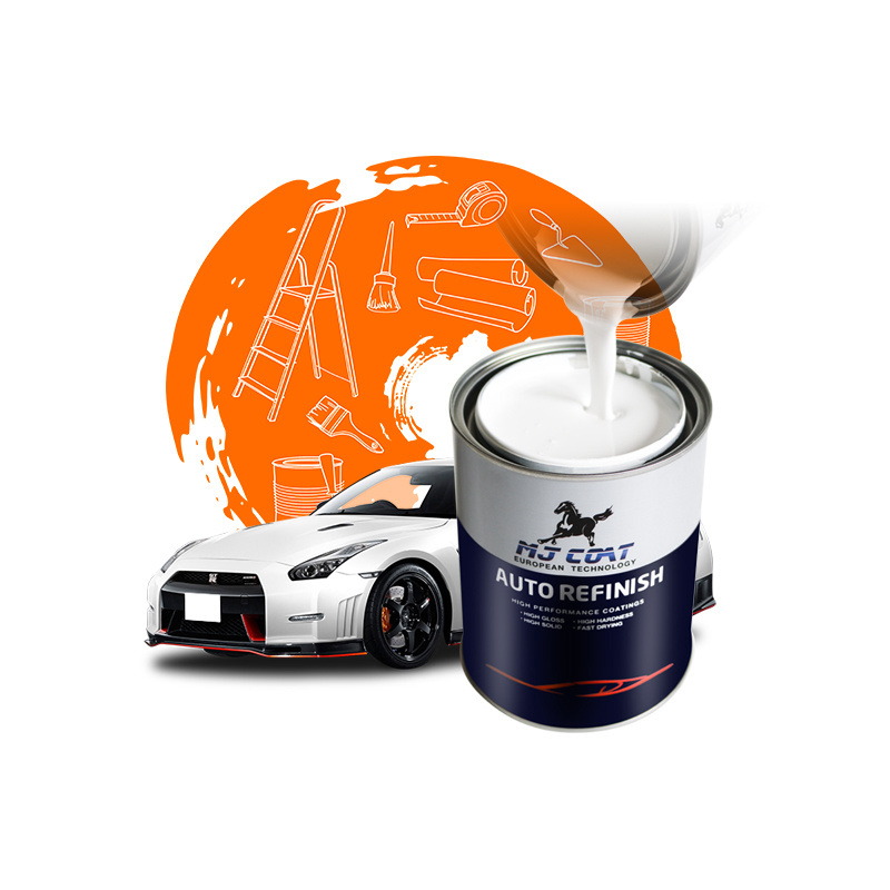 High Gloss 2K Clear Coat Transparent Automotive Car Paint Supply Refinishing Repair Auto Paint Clear Coat