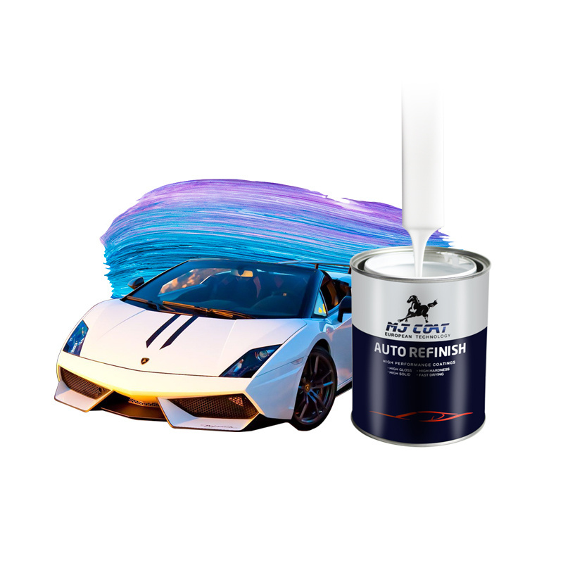 Factory Direct Sales Car Repair Paint  1K2K Base Coat Car Refinish Paint Green Color Automotive Paint