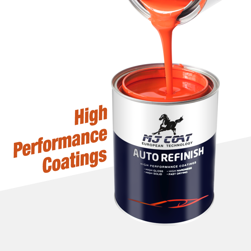 High Gloss nano ceramic coating car paint 1K Basecoat Top coat for Automotive Car 1K pearl Color