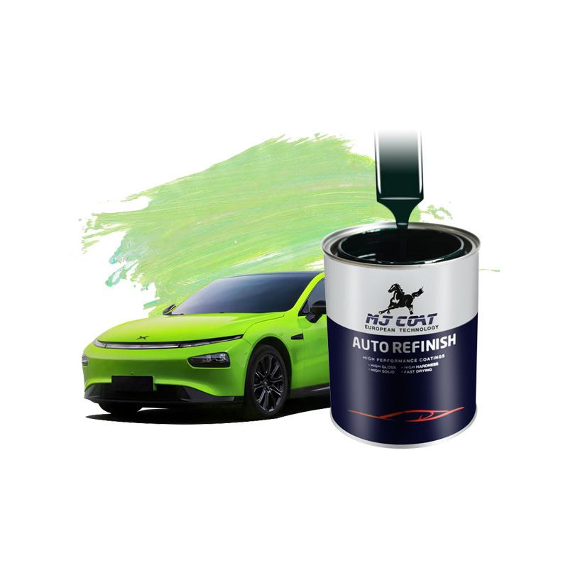 Water Based 2K Gloss White MJ Coat 2K UV Resistant High Gloss Color Base Coat For Car Paint.