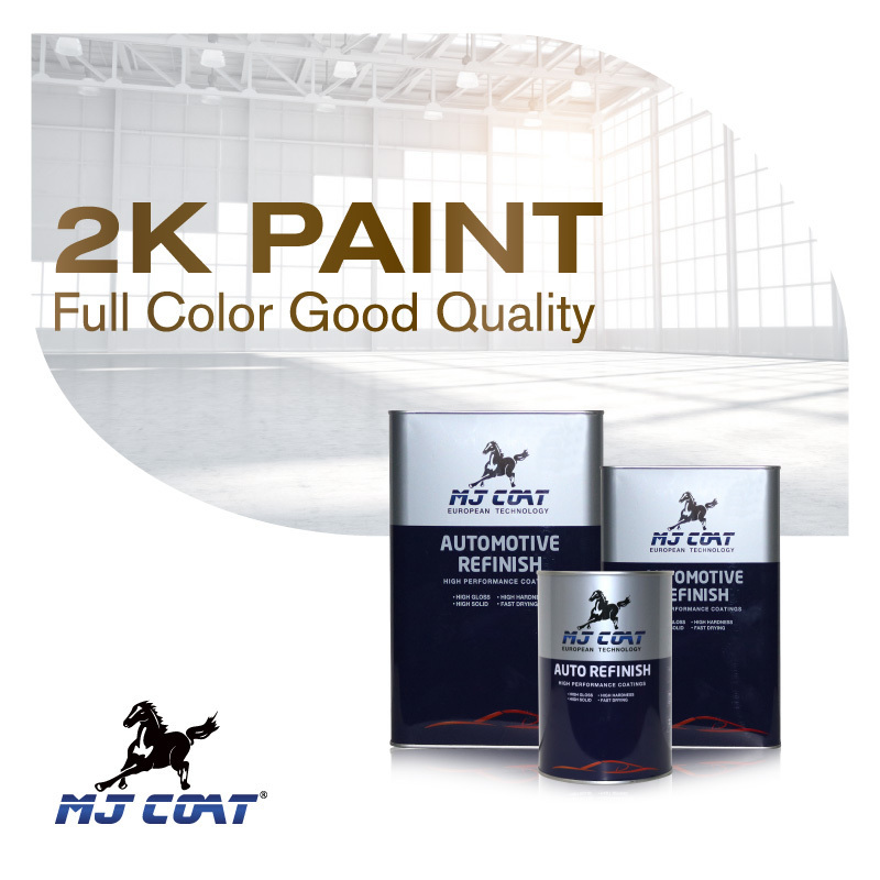 High quality High Gloss Automobile Paint Hot sell Easy Spraying 2k car coatings Metallic Color Coating Car Paint