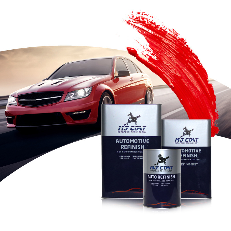 High Performance Car Refinish Paint Automotive Paint 1K Basecoat Silver Gray Metallic Factory Price