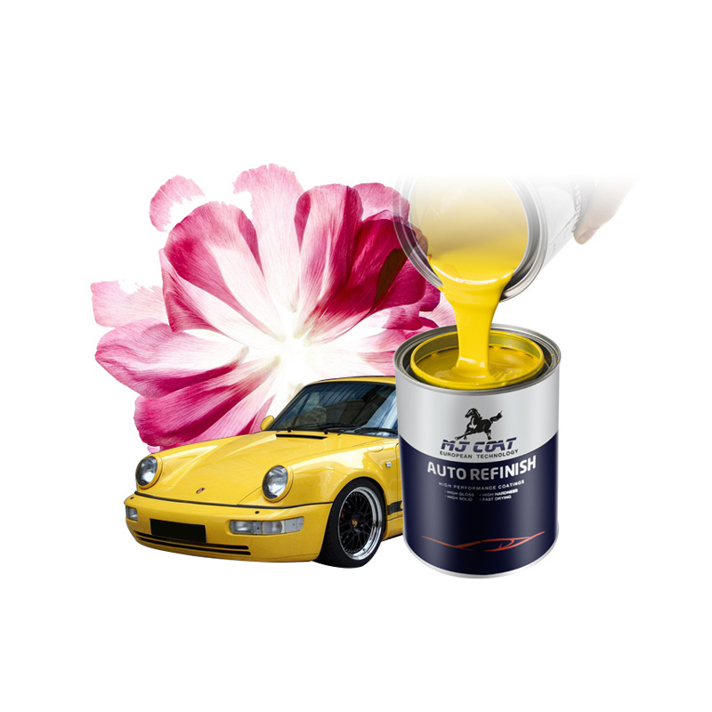 Chip And Scuff Resistance Smooth Application Finish Auto Paint Car Refinish