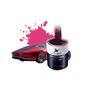 High Gloss 1K Acrylic Car Paint Base Coat Weather Resistance Auto Refinish Coating