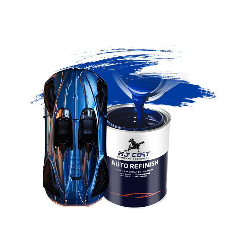 Car paint metallic blue auto paint car paint candy