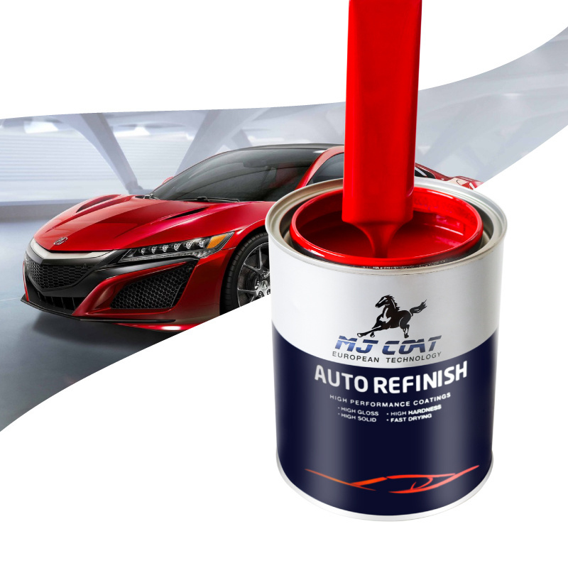 High Performance Car Refinish Paint Automotive Paint 1K Basecoat Silver Gray Metallic Factory Price