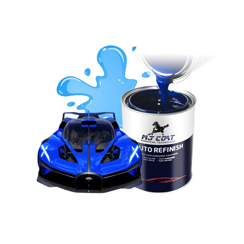 High Gloss 2K Clear Coat Transparent Automotive Car Paint Supply Refinishing Repair Auto Paint Clear Coat